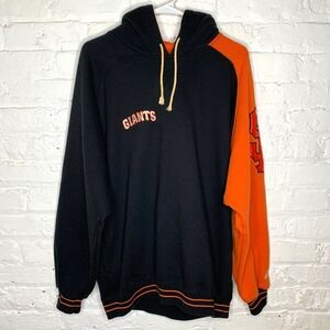 Vintage San Francisco Giants‎ Starter Diamond Collection Hoodie Sweatshirt Sz L